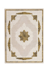 Covor Clasic Living Verde/Gri din Acril - Topkapi R040A